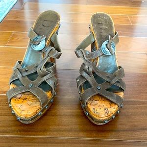 Dior western style sandals